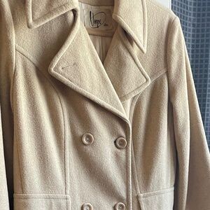 Vintage Vogue Forecaster of Boston 70s Wool/Nylon Camel Coat
